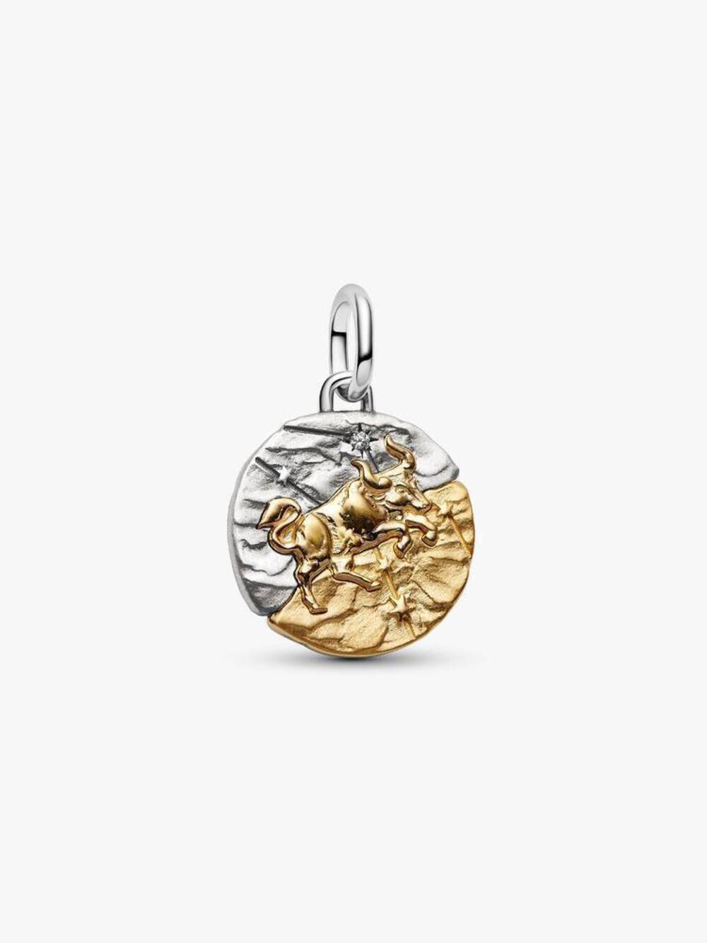 Pandora Taurus Zodiac Medallion Charm